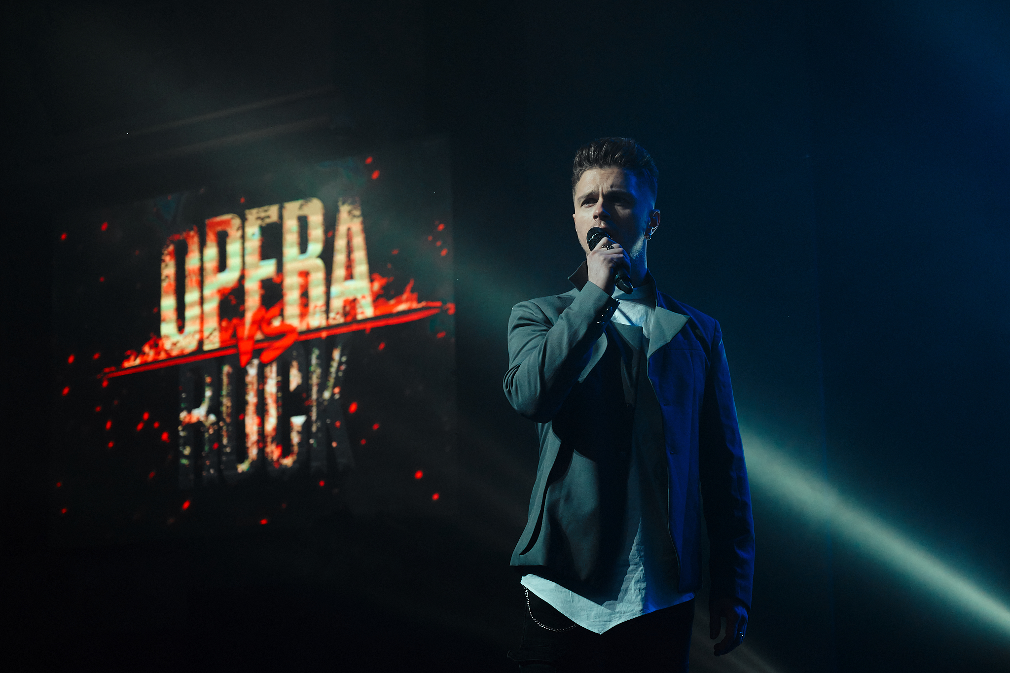 Борис Степанов на концерте Opera vs Rock